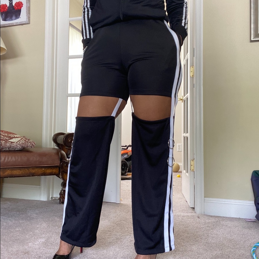 Cut-Out Boutique Pants